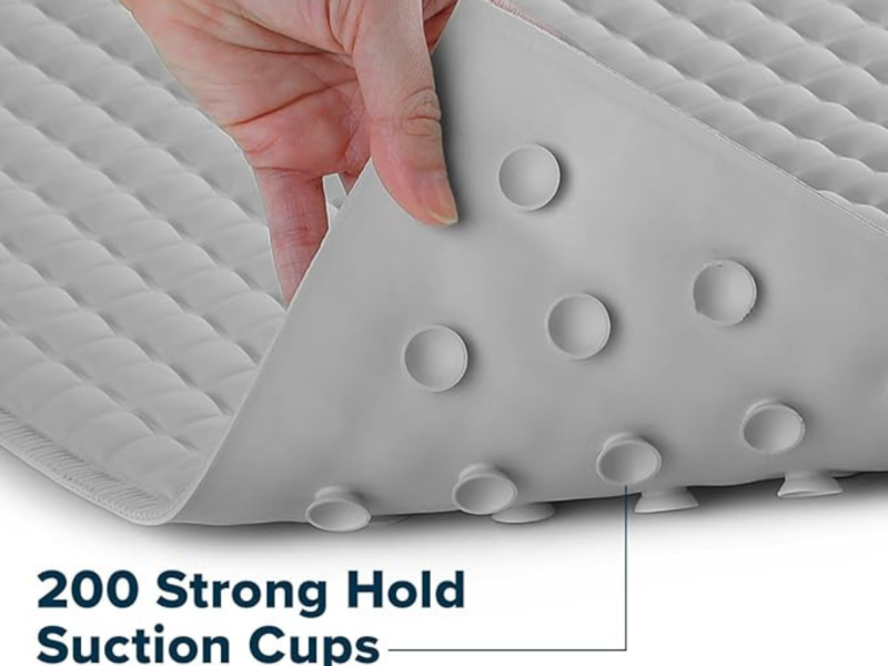 Non-Slip Shower Mat with Extra Cushion