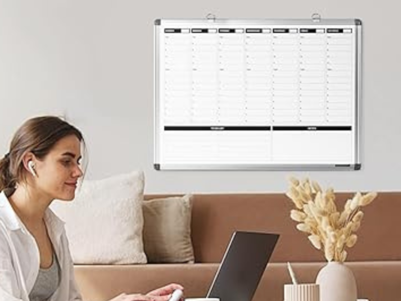 Visual Time-Blocking Board