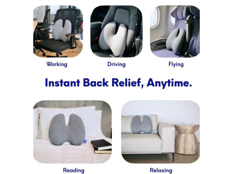 Adjustable Back Support Pillow (Seated Comfort)