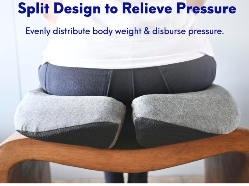 Ergonomic Seat Cushion (Pressure-Relief Comfort)