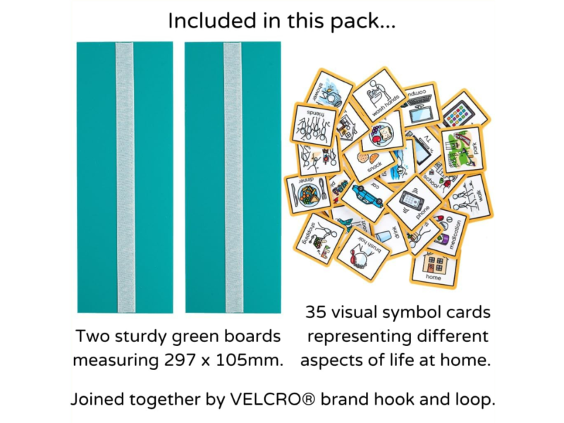 Visual Daily Routine Chart with Picture Cards
