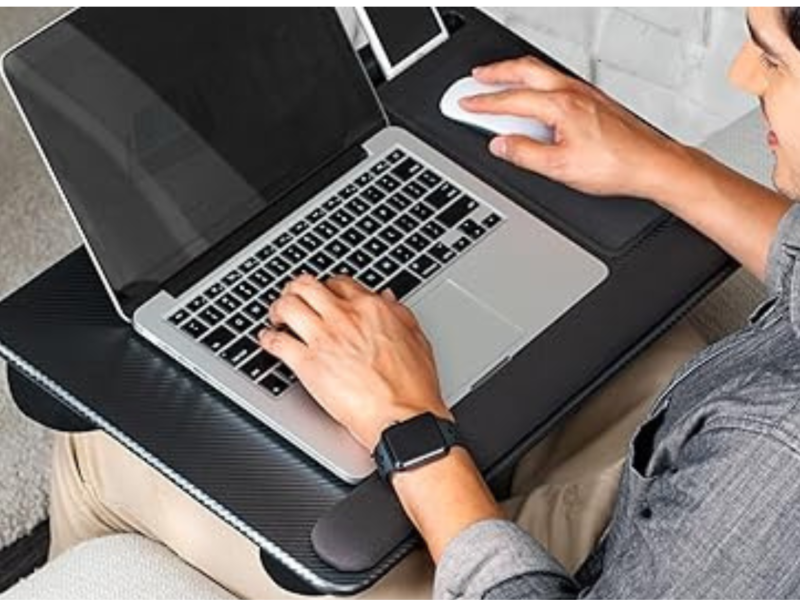 Reclining Lap Desk with Cushion