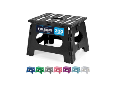 Lightweight Folding Step Stool (Compact & Non-Slip)