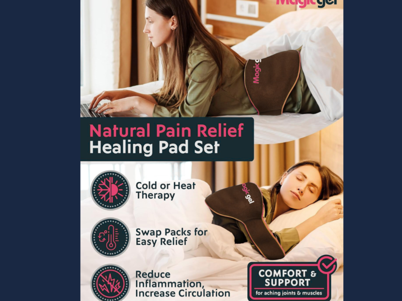 Reusable Hot & Cold Back Wrap (Adjustable Strap)